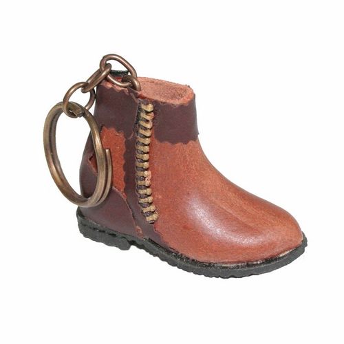 Llavero bota de caza con cremallera